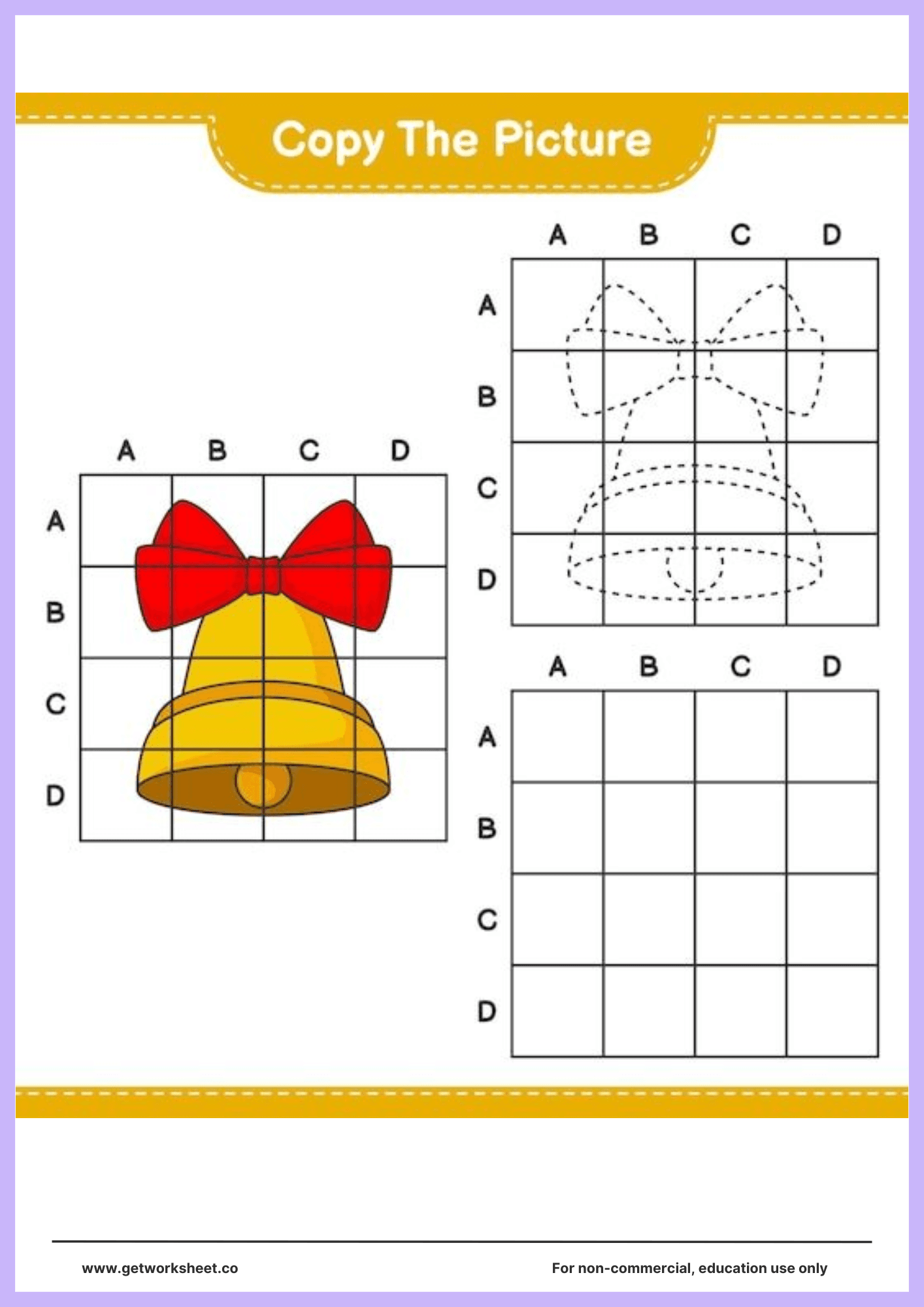 Free copy the picture worksheets