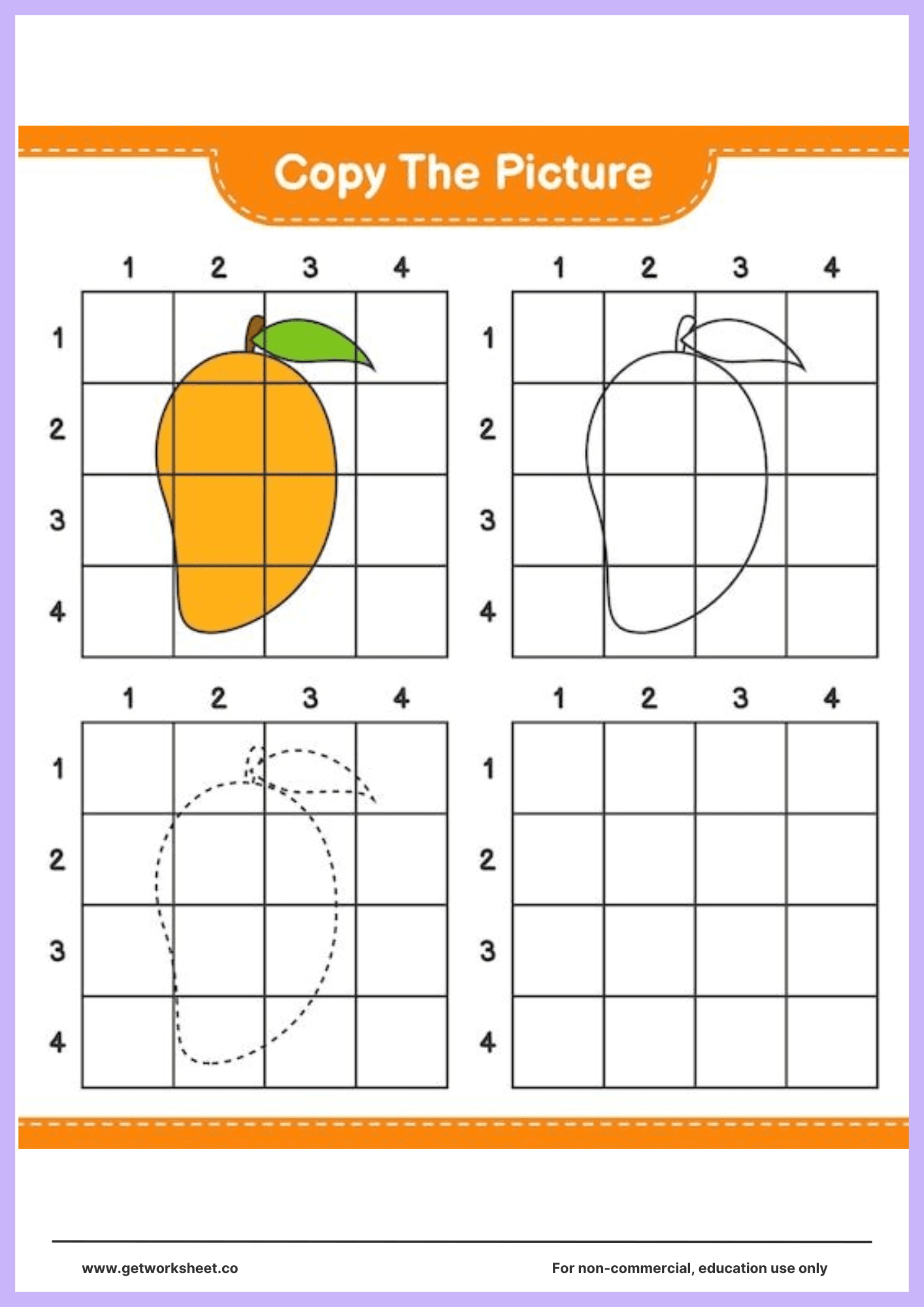 Copy the picture worksheet 2