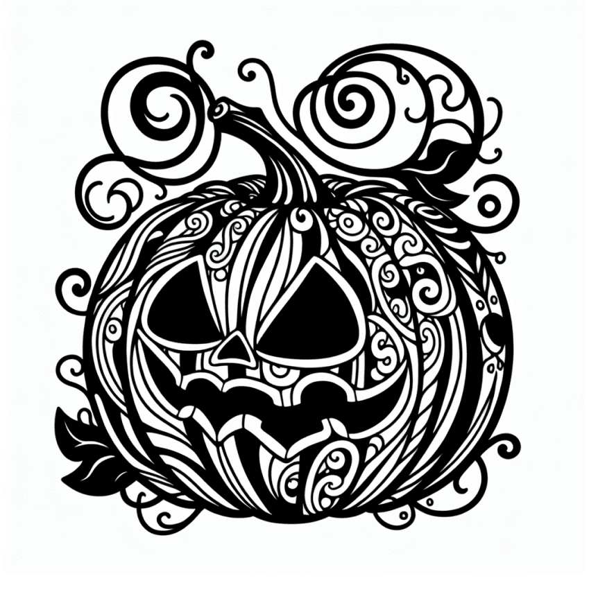 Halloween coloring pages 3